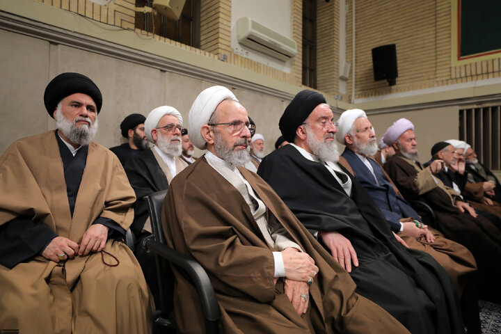 دیدار مردم قم با رهبر انقلاب