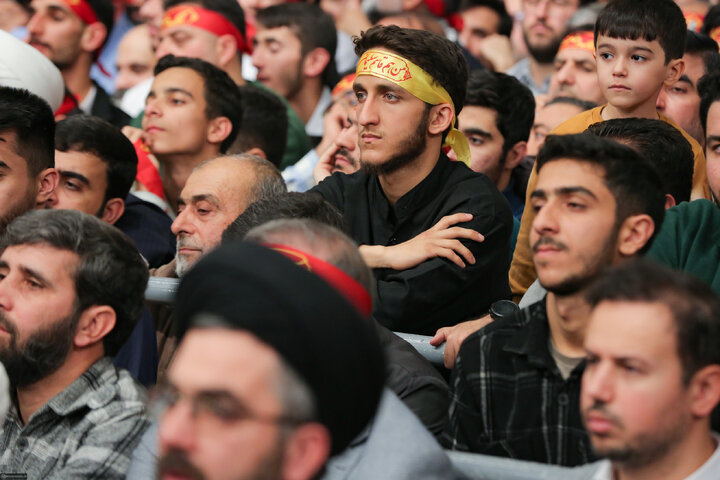 دیدار مردم قم با رهبر انقلاب