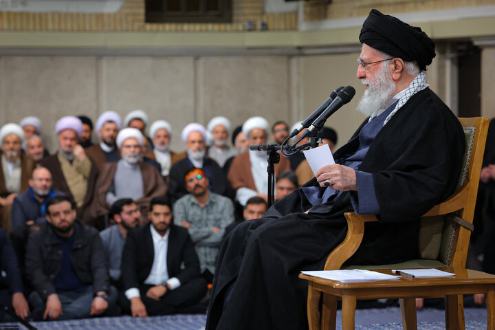 دیدار مردم قم با رهبر انقلاب