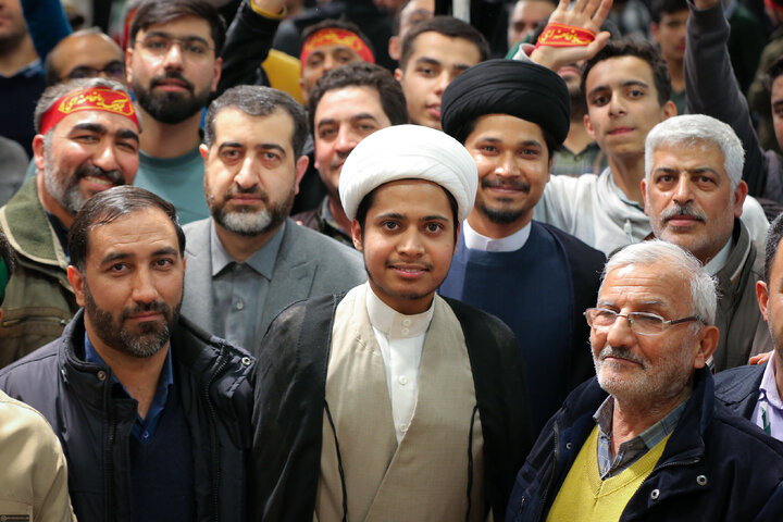 دیدار مردم قم با رهبر انقلاب