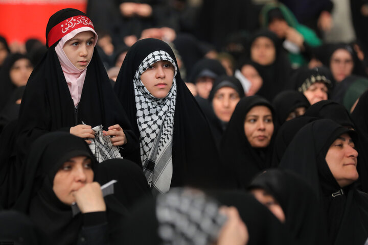 دیدار مردم قم با رهبر انقلاب