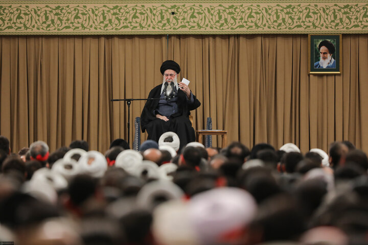 دیدار مردم قم با رهبر انقلاب