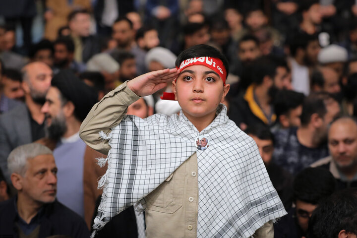 دیدار مردم قم با رهبر انقلاب