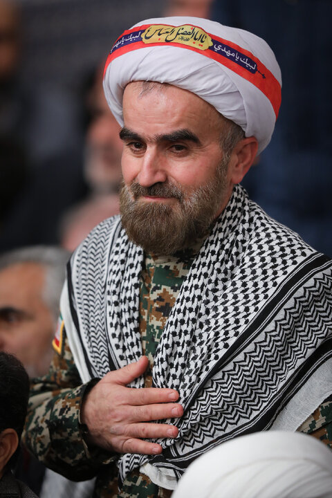 دیدار مردم قم با رهبر انقلاب