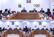 جلسه مسئولان کمیته ملی المپیک با رؤسا و کادر فنی ۳ فدراسیون