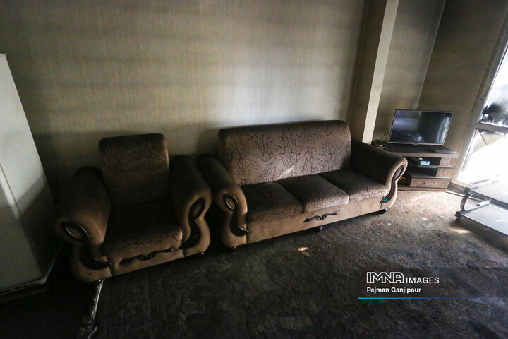 تخریب ساختمان شورای هماهنگی تبلیغات اسلامی اصفهان در اغتشاشات اخیر