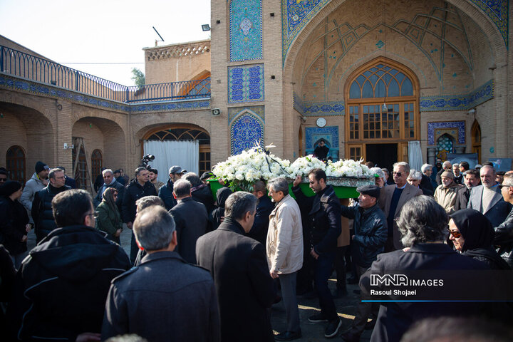 تشییع استاد جزی زاده