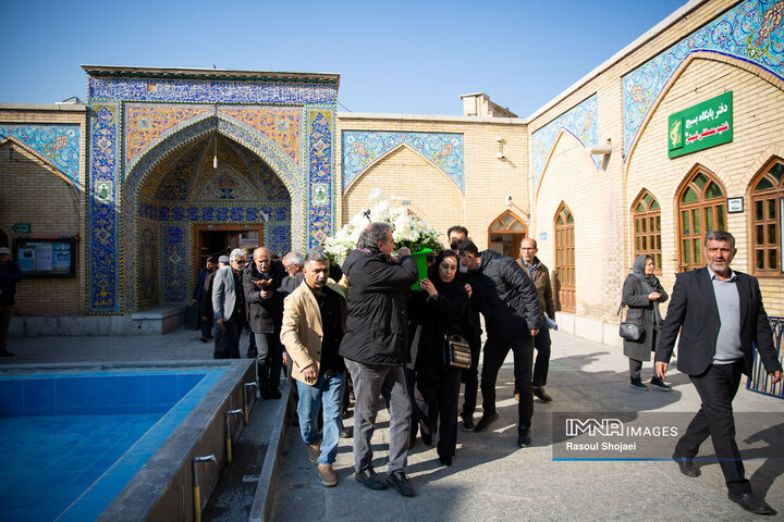 تشییع استاد جزی زاده