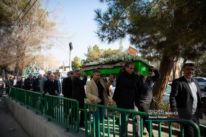 تشییع استاد جزی زاده