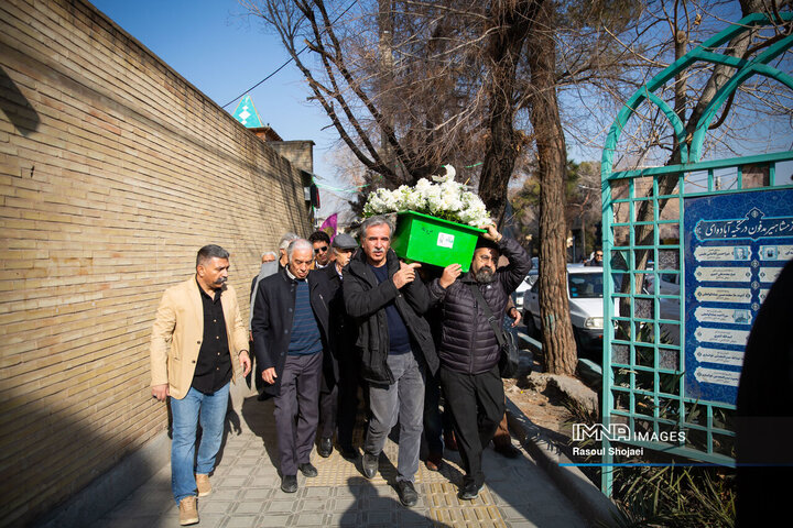 تشییع استاد جزی زاده