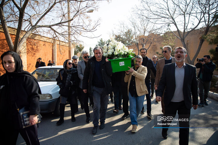 تشییع استاد جزی زاده