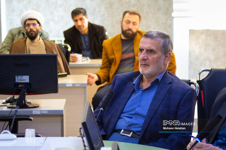 جلسه هماهنگی مراسم تشییع شهدای مدافع امنیت در اصفهان