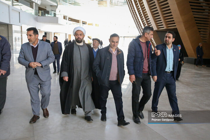 بازدید اعضای شورای شهر اصفهان از مرکز همایش‌های بین‌المللی اصفهان