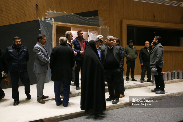 بازدید اعضای شورای شهر اصفهان از مرکز همایش‌های بین‌المللی اصفهان