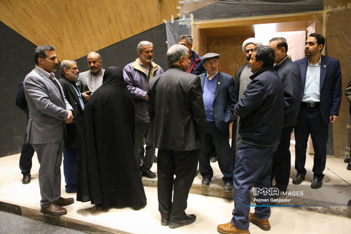 بازدید اعضای شورای شهر اصفهان از مرکز همایش‌های بین‌المللی اصفهان