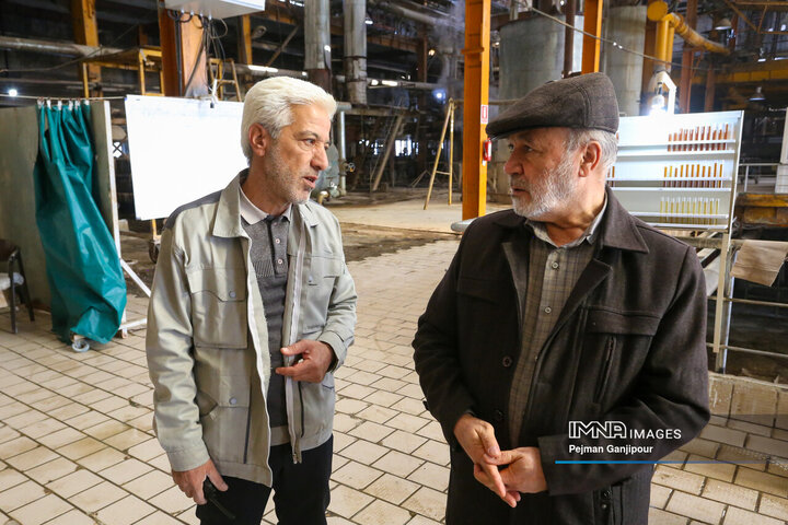 بازدید اعضای شورای شهر اصفهان از شرکت قند نقش جهان