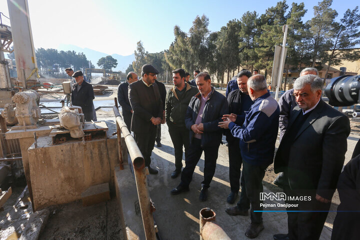 بازدید اعضای شورای شهر اصفهان از شرکت قند نقش جهان