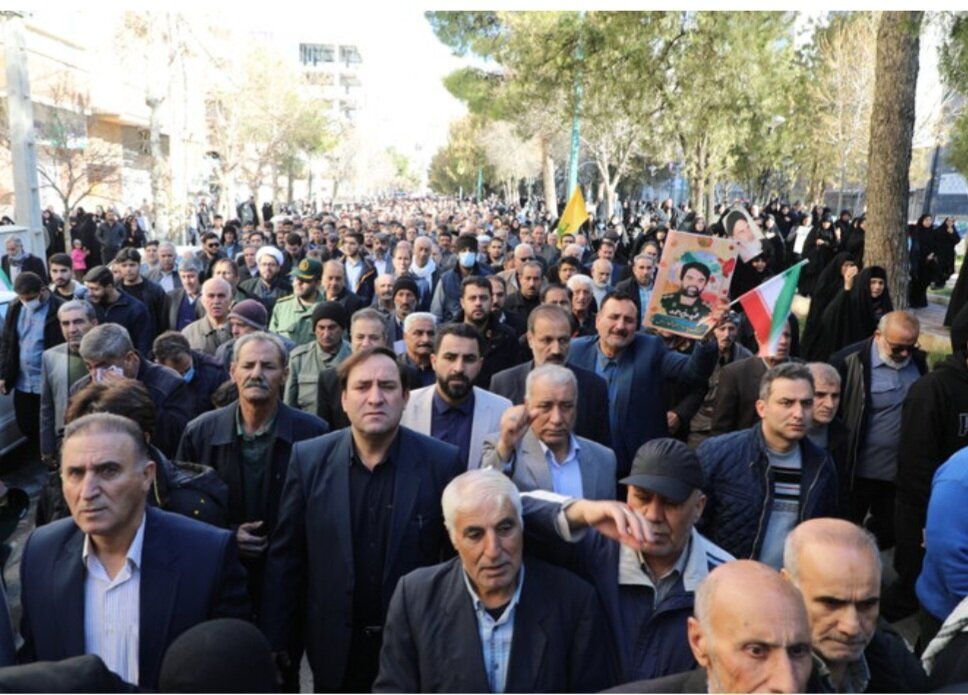 پیکر مطهر شهید مدافع امنیت در ایلام تشییع شد