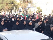 تشییع باشکوه شهدای امنیت در قزوین + فیلم