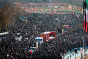 حماسه عظیم اصفهانی‌ها در تشییع شهدای امنیت