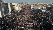 حضور پرشور مردم قم در راهپیمایی ۲۲ بهمن/ پاسخ قاطع به تهدیدات ترامپ و لبیک به رهبر انقلاب