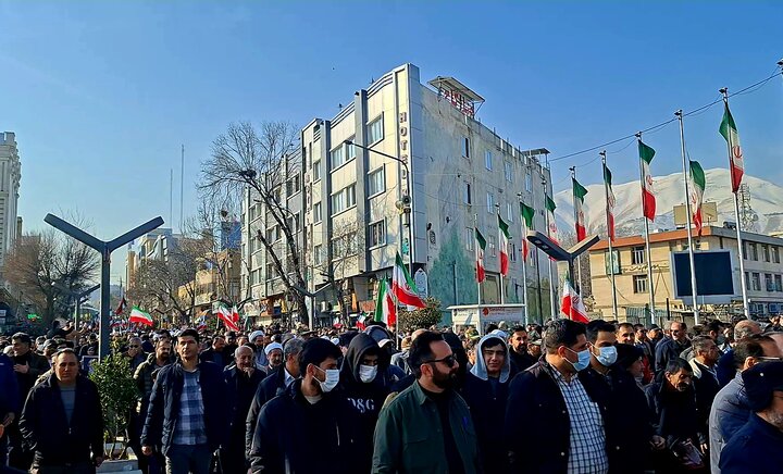 فیلم| راهپیمایی محکومیت اغتشاشات در سنندج