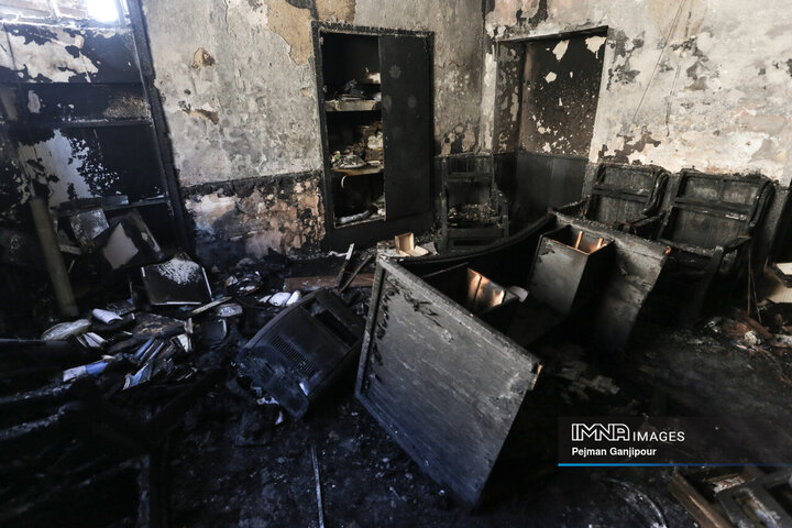 تخریب ساختمان اتحادیه انجمن‌های اسلامی دانش‌آموزان استان اصفهان