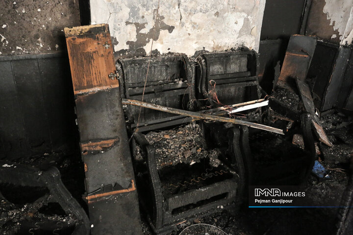 تخریب ساختمان اتحادیه انجمن‌های اسلامی دانش‌آموزان استان اصفهان