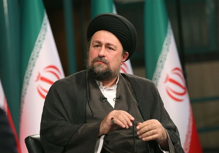 سید حسن خمینی به اجتماع مردمیِ ضد اغتشاشات رفت