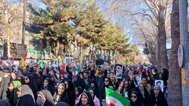 فیلم| غوغای بجنوردی‌ها در دفع فتنه اغتشاشگران