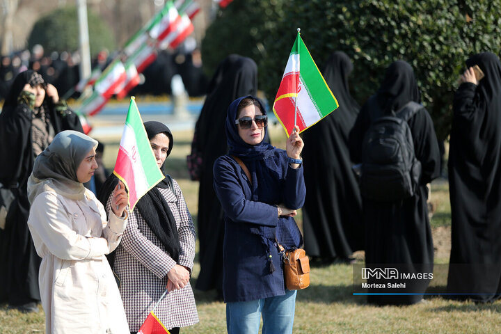 تشییع شهدای مدافع امنیت در اصفهان