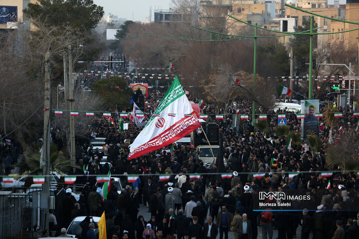 تشییع شهدای مدافع امنیت در اصفهان