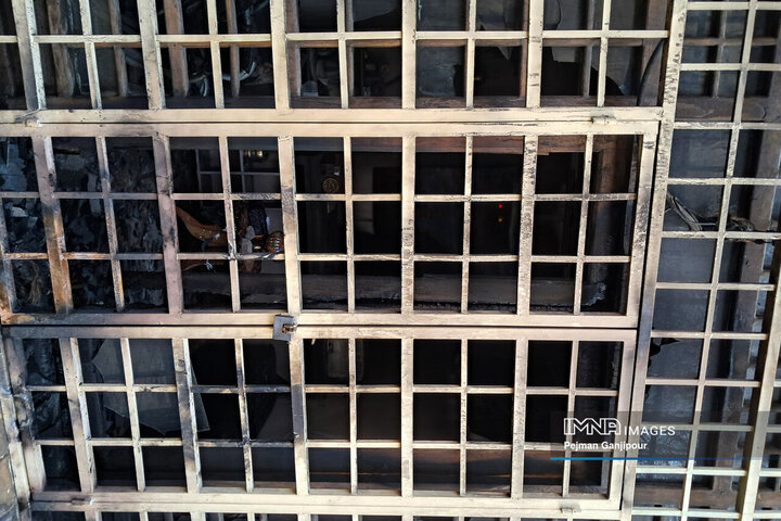 تخریب ساختمان خانه انقلاب اسلامی اصفهان در اغتشاشات اخیر