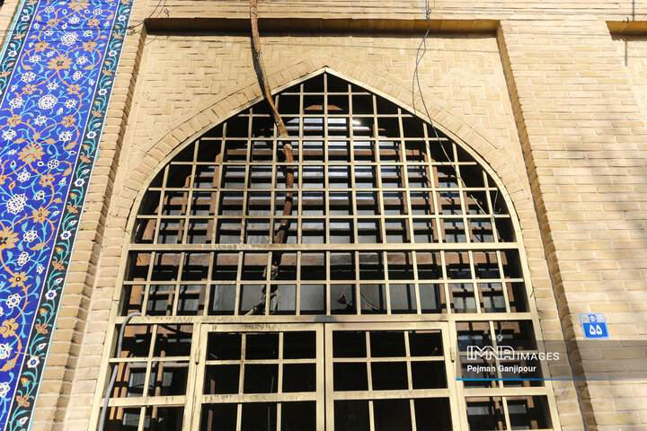 تخریب ساختمان خانه انقلاب اسلامی اصفهان در اغتشاشات اخیر