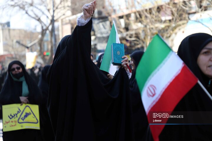 راهپیمایی محکومیت اغتشاشات در سنندج