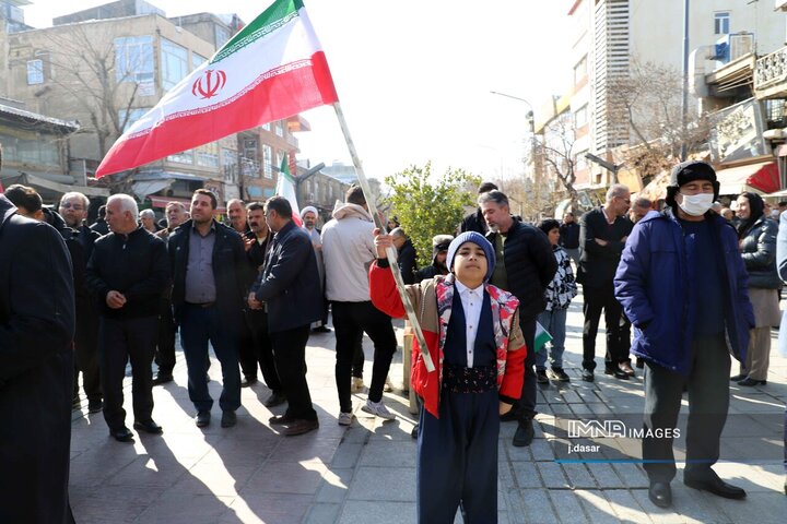 راهپیمایی محکومیت اغتشاشات در سنندج