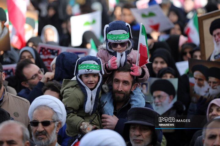 راهپیمایی محکومیت اغتشاشات در همدان