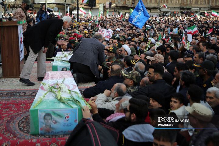 راهپیمایی محکومیت اغتشاشات در همدان