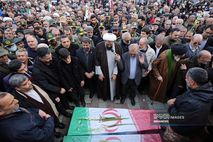 راهپیمایی محکومیت اغتشاشات در همدان