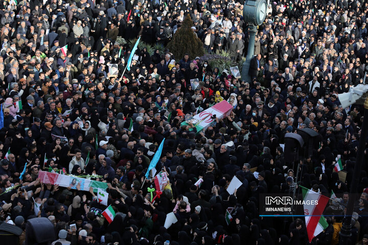 راهپیمایی محکومیت اغتشاشات در همدان