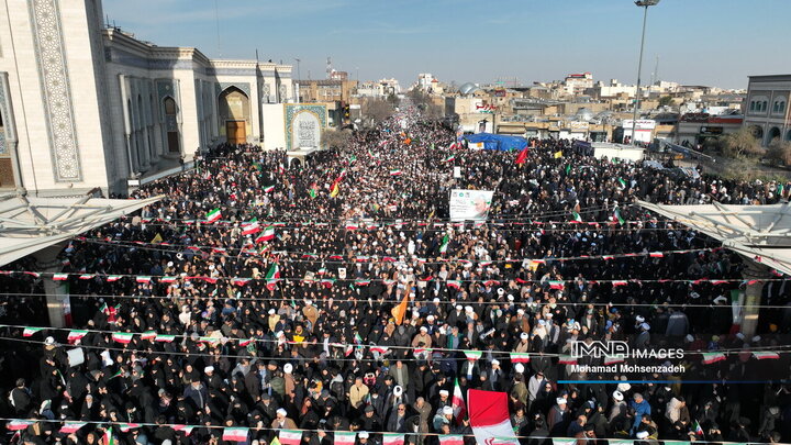 راهپیمایی محکومیت اغتشاشات در قم