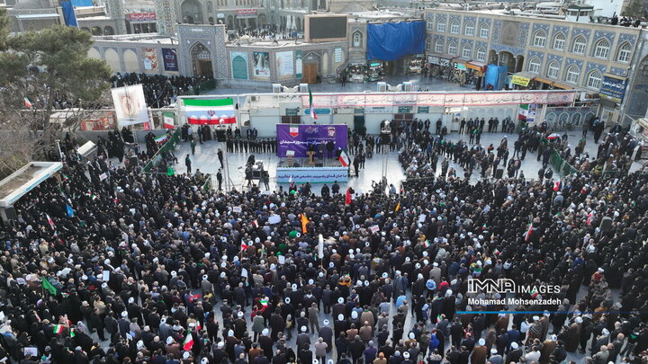 راهپیمایی محکومیت اغتشاشات در قم