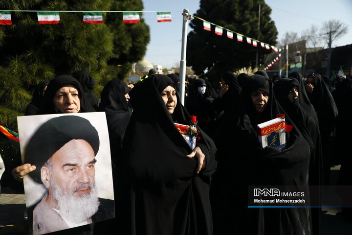 راهپیمایی محکومیت اغتشاشات در قم