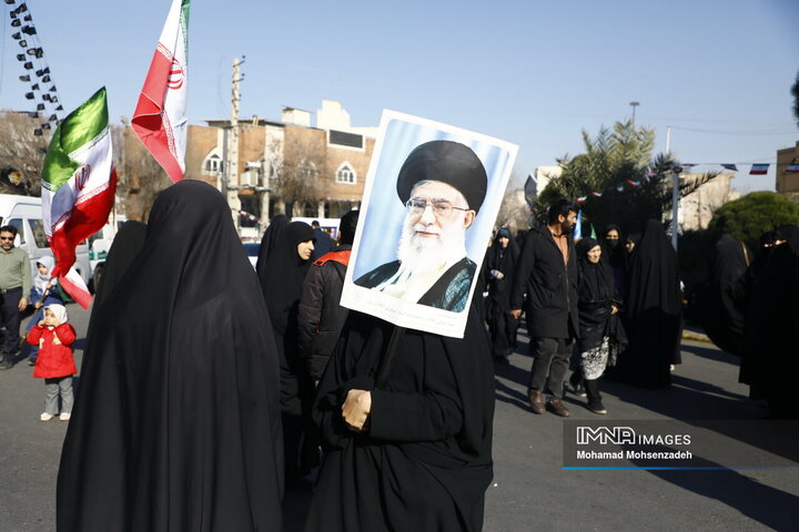 راهپیمایی محکومیت اغتشاشات در قم