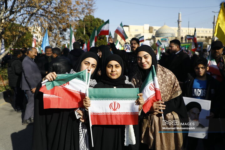 راهپیمایی محکومیت اغتشاشات در قم