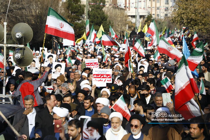 راهپیمایی محکومیت اغتشاشات در قم