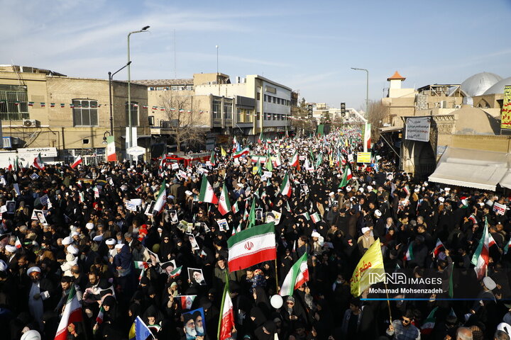 راهپیمایی محکومیت اغتشاشات در قم