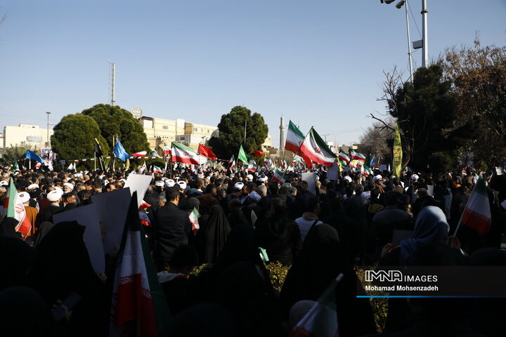 راهپیمایی محکومیت اغتشاشات در قم