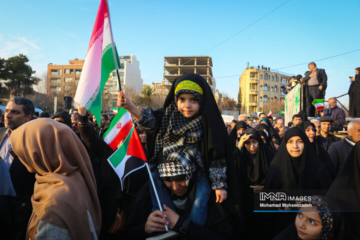 راهپیمایی محکومیت اغتشاشات در قم