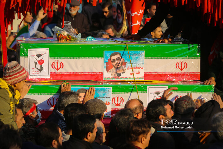 راهپیمایی محکومیت اغتشاشات در قم